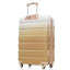Ensembles de bagages Nouveau modèle ABS Hardshell 3 pièces Ensemble de valises rigides et durables Valise à roulettes avec serrure TSA 20 po 24 po 28 po (brun clair)