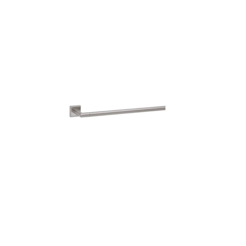 Barre à serviettes murale 25,98 po Ripple, Nickel satiné