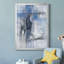 Reflections in Indigo - Peinture sur toile encadrée-460480699-460480697