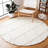 Donnach Hand Tufted Wool/Cotton Geometric Rug in Ivory-588412886