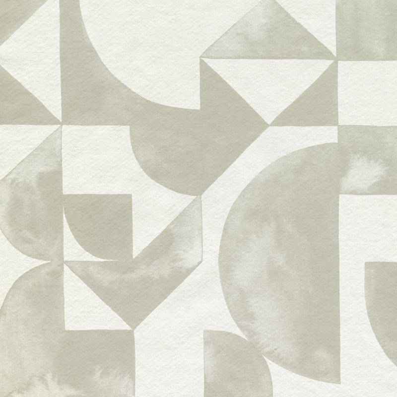 Stacked Monotone III 1 Piece Wrapped Canvas Wall Art, 91cm H x 91cm W x 3.8cm D