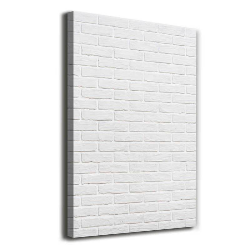 Brick Wall - Wrapped Canvas Print