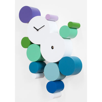 Eduardo Wood Wall Clock