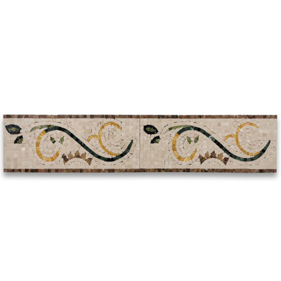 Emerald 6.3" x 15" Marble Mosaic Wall & Floor Tile