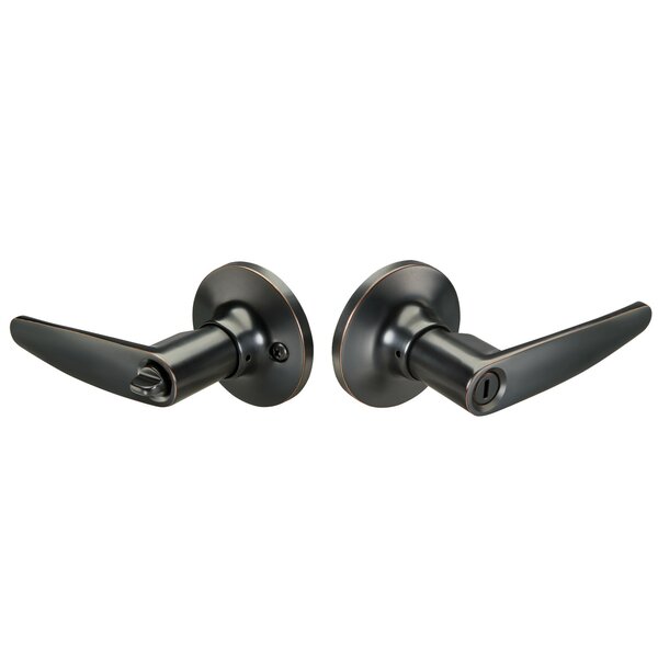 Yale Edge Privacy Lock with Alpharetta Lever | Wayfair