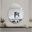 Miroir de salle de bain asymétrique avec verre argenté sans cuivre