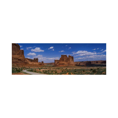 Scenic Drive, Arches National Park, Utah, USA by Panoramic Images - Wrapped Canvas Panoramic Gallery-Wrapped Canvas Giclée