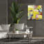  «Pearly Gates» par Allan Friedlander, art mural sur toile, 37 po x 37 po