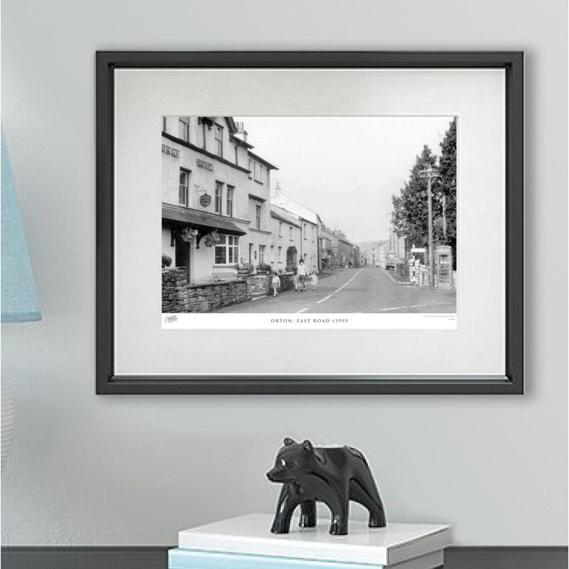 Orton, East Road C1955 - Single Picture Frame Print, 28cm H x 36cm W x 2.3cm D