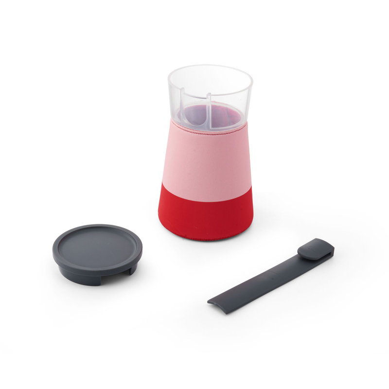 Rabbit 32-Ounce Freezable Cocktail Maker, Pink