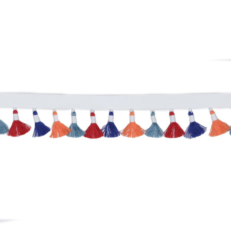 Tassel Fringe Fabric, Sunset
