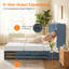 Grand lit escamotable avec tiroirs de rangement et station de charge-1610762204