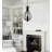 Cladinoro 3 - Light Geometric Teardrop Pendant with Crystal-2146979797