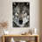 Brampt Gray Wolf Head-108434711