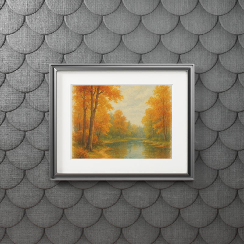 Posters Single Picture Frame Print, 27.94 cm H x 35.56 cm W