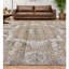 Geometric Area Rug in Camel-64621114