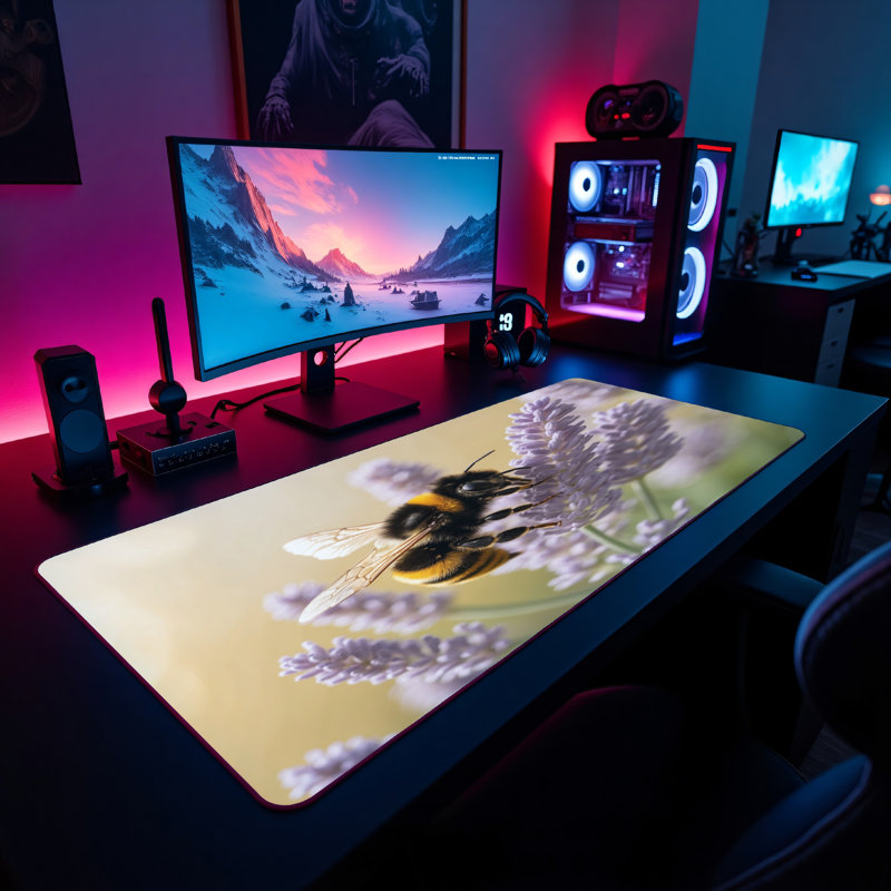 Polyester Desk Pad, 23.6x13.8