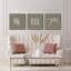 Laundry Laundry V - Ensemble de 3 impressions sur toile tendue-376754999