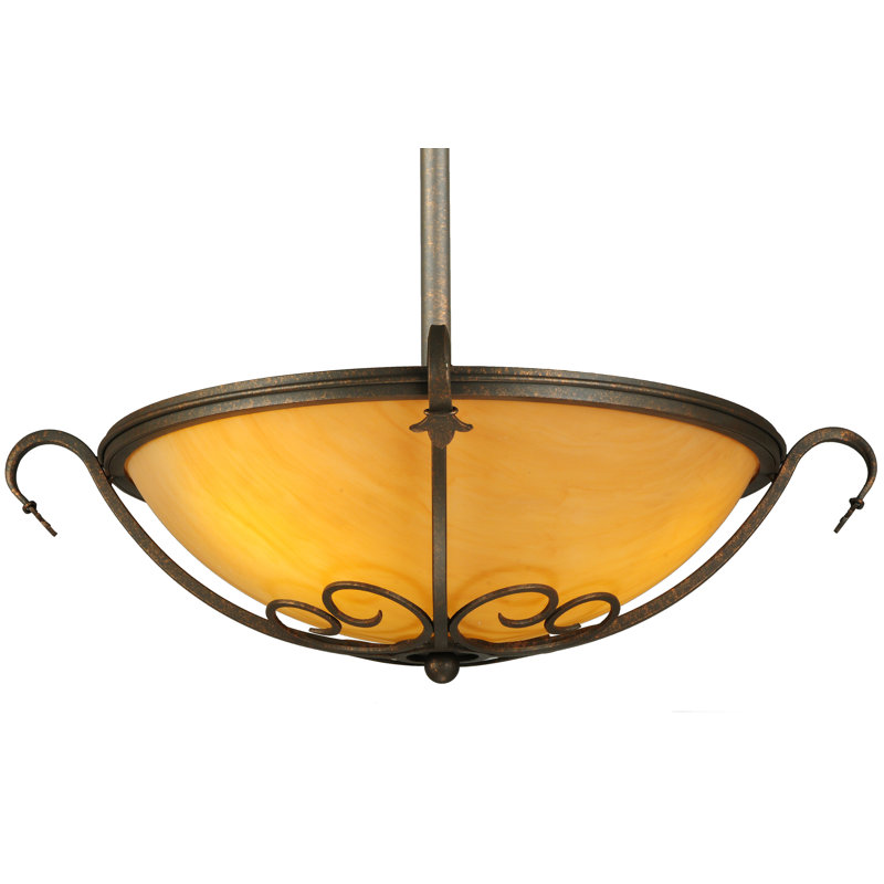 Hillier 3 - Light Semi Flush Mount