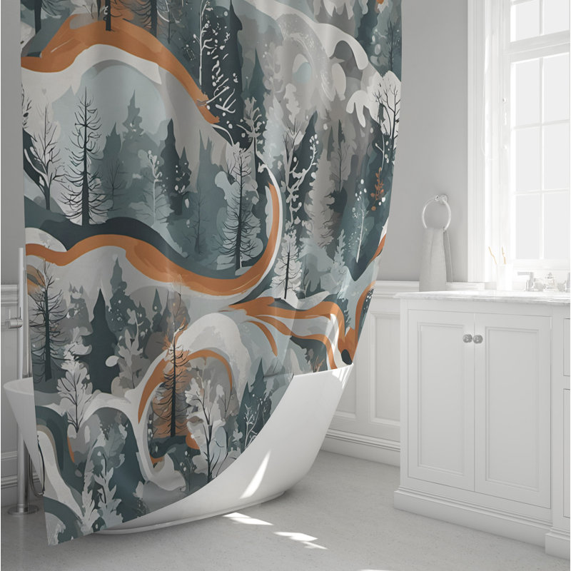 Rideau de douche SH00823, L 70 po x H 72 po