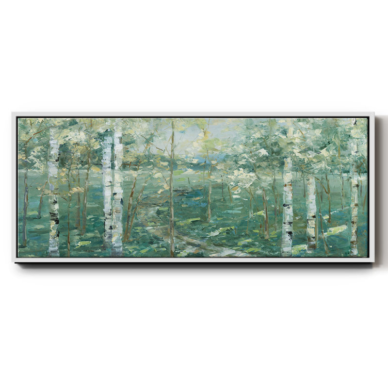 Meadow Light- Framed Canvas, 20" H x 50" W