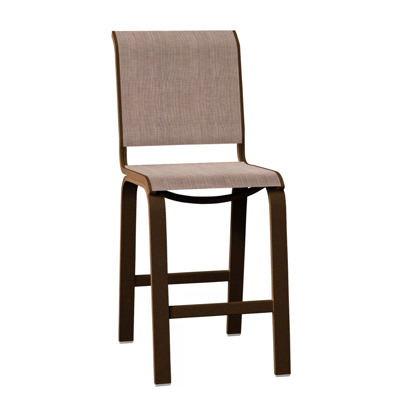 Tabouret de bar 26 po Holna, Kona texturé, Fenouil Augustine Sunbrella®