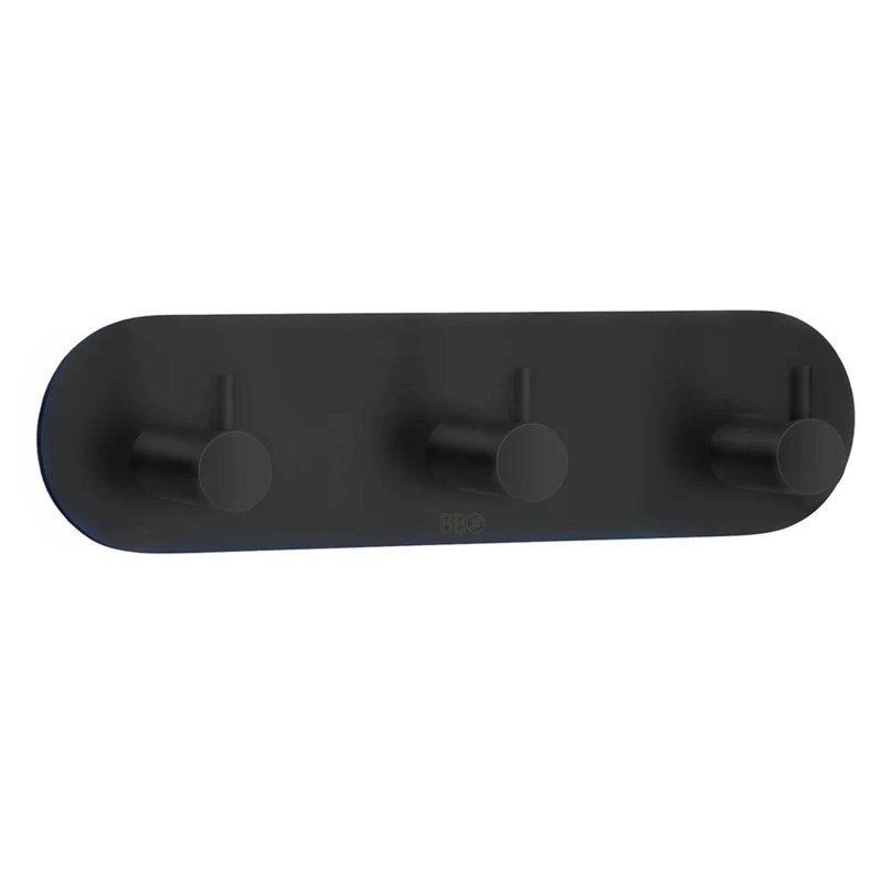 Self-adhesive  triple round hook