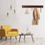 Grand portemanteau mural 38,4 pouces