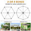 Housse de remplacement pour auvent pour parasol de patio de 10 pi pouvant accueillir 6 baleines (toile seulement)-1956567968-2058194380