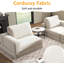 Canapé modulaire à compression Cloud, siège rembourré à siège profond moderne pour le salon, la chambre à coucher, aucun assemblage requis, tissu en velours côtelé, configurations flexibles-542964926