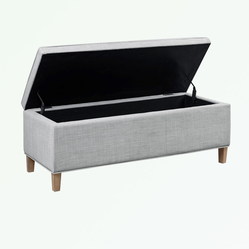 Bibian Polyester Blend Upholstered Storage Bench