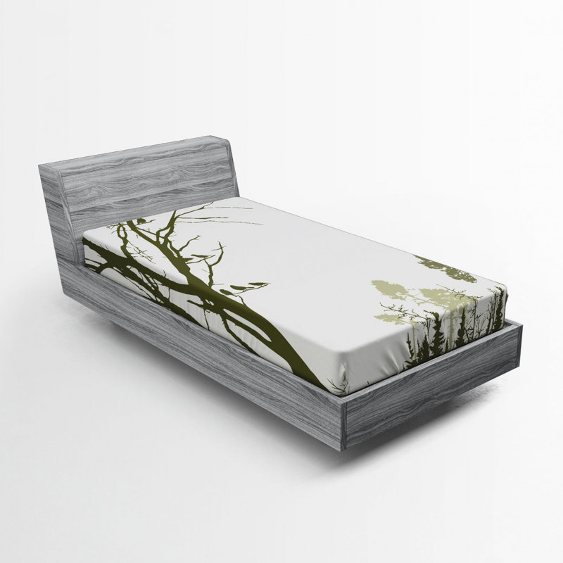 Microfiber Fitted Sheet, Twin Fitted Sheet