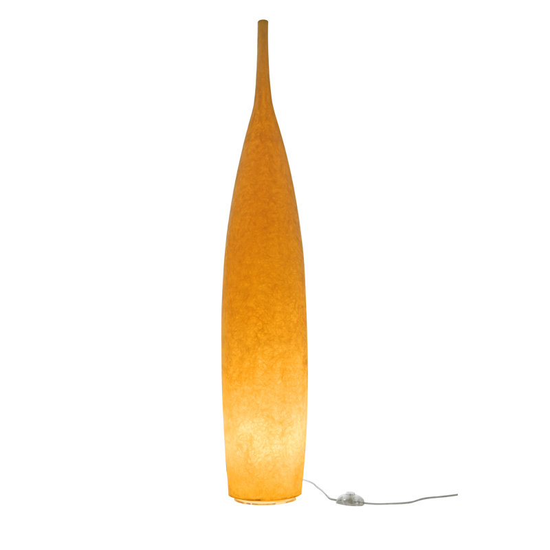 Luna 142cm Novelty Floor Lamp, Orange
