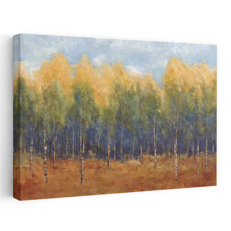 Violet, paysage serein, tranquille, paysage abstrait, art naturel, H 16 po x l 24 po