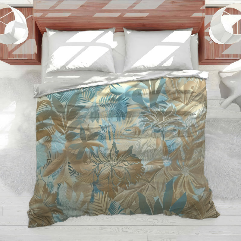 Blend Tropical Cotton Blend Comforter, Queen Comforter