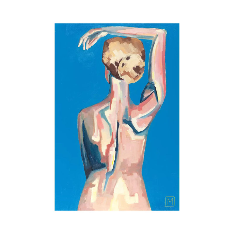 Nude X by Meredith Steele - Wrapped Canvas Gallery-Wrapped Canvas Giclée, 20.32 cm H x 30.48 cm W