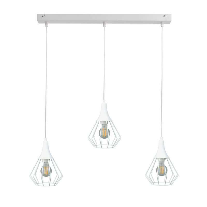 Percival 3 - Light Pendant, White