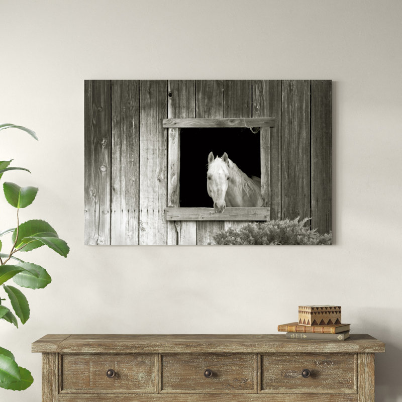 " Welcome Mare " by Ed Goldstein, 32" H x 48" W 