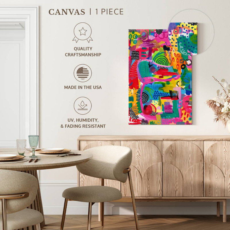 Avery Bubblegum Crush, 48" H x 32" W