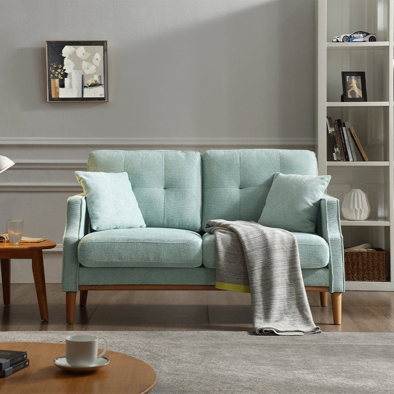 Latitude Run® 56.7'' Upholstered Sofa & Reviews | Wayfair