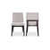CHARLIE DINING CHAIR DARK GREY-SET OF TWO