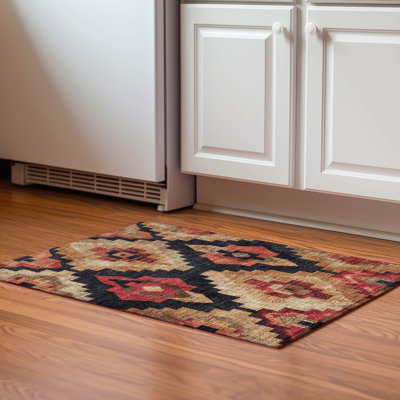 Premium Machine Washable Jakiyra AMF1894 Aztec Rug