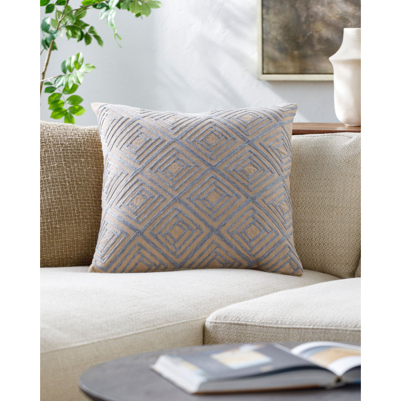 Meghan Accent Throw Pillow, Polyester, 22"H x 22"W