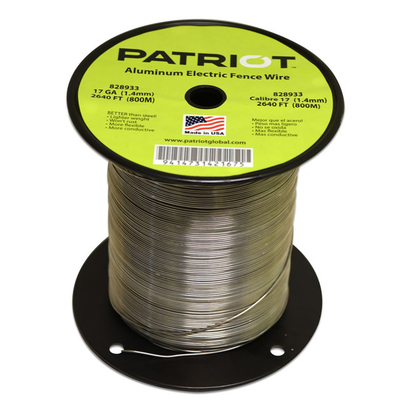 Fil d'aluminium, H 0,004 pi x l 2 640 pi