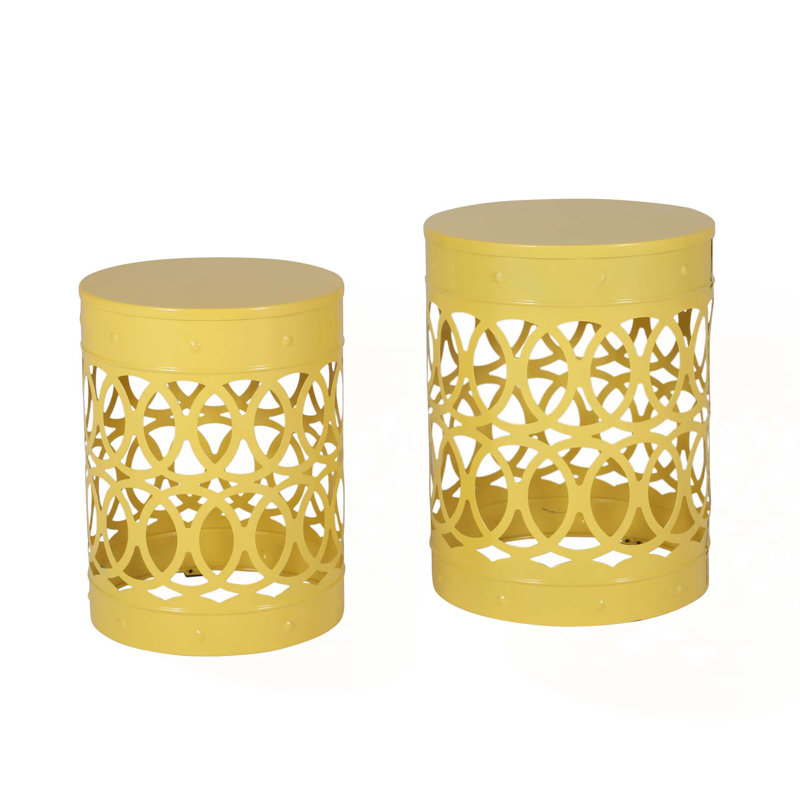 Table de bout Fashion, Jaune