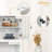 HOMCOM Kitchen Hutch