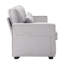 Bobi 4 Seater Linen Sofa & Chaise-1432732422