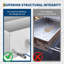 57 Gallon Stainless Steel Maple Syrup Evaporator Pan – 24" x 36" x 18.5" with Valve & Thermometer for Home & Outdoor Boiling