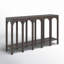 Console en bois massif Alessandro