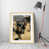 Light Oak Framed